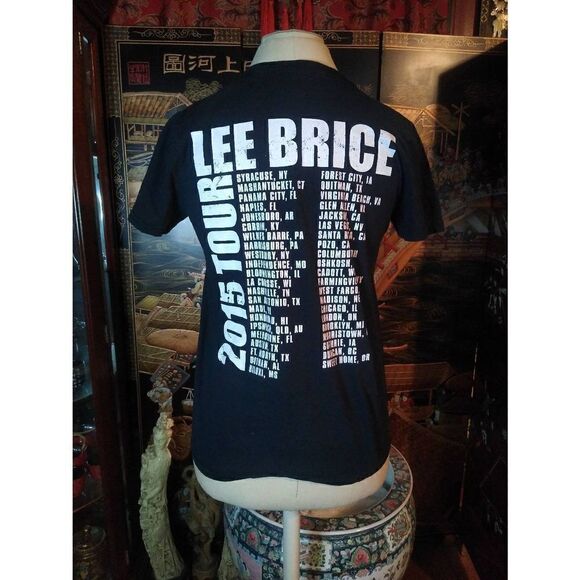 Small Lee Brice It Dont Get No Better Than This 2015 Black Band Tour Tee Tshirt - Picture 2 of 2